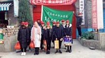 生态工程与旅游系志愿者敬老院献爱心活动