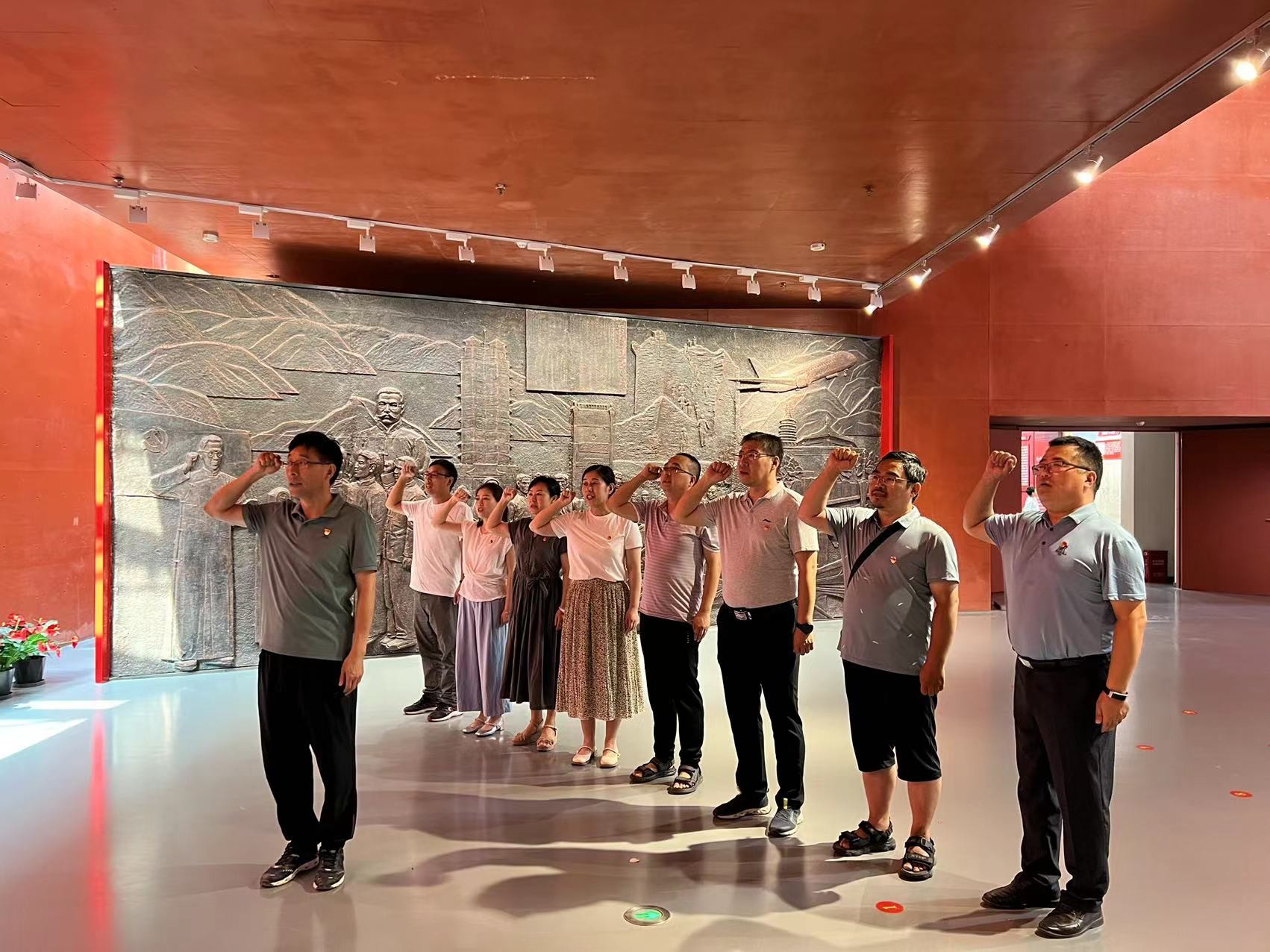 走进“中共洛阳组”诞生地，开展庆祝建党103周年活动