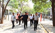 党委书记李书民带队检查校园安全稳定工作