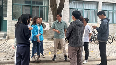 建春门校区开展学生公寓应急疏散演练