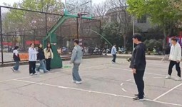 篮球社“三走”活动之青春爱运动，“绳”舞青春