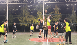 以球会友，薪火相传——河南林业职业学院24 级与25级篮球队交流赛圆满落幕